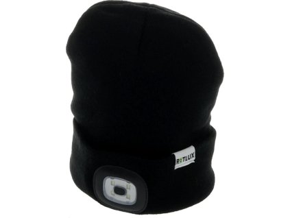 RLB 100 Svítící čepice nabíjecí černá RETLUX