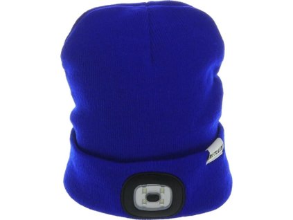 RLB 102 Svítící čepice nabíjecí modrá RETLUX