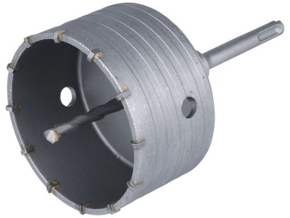 Korunkový vrták SDS PLUS do zdi, 100mm, délka stopky 100mm, EXTOL PREMIUM
