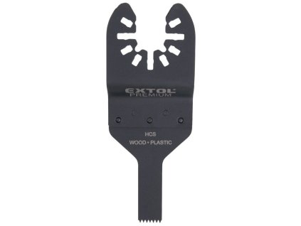 Listy pilové zanořovací na dřevo 2ks, 10mm, HCS EXTOL PREMIUM