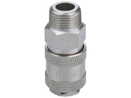 Rychlospojka vzduchová zásuvka s vnějším závitem, G-3/8" EXTOL PREMIUM