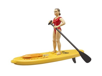 Záchranářka s paddleboardem BRUDER