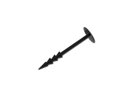 Plastový kotvící kolík na agrotextílie s hroty 18cm