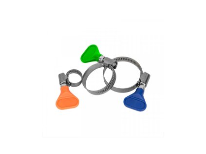 Stahovací páska nerezová s motýlkem 40-60mm