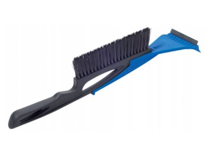 Smetáček do auta se škrabkou na led 2v1, modrý ICE CAR 2