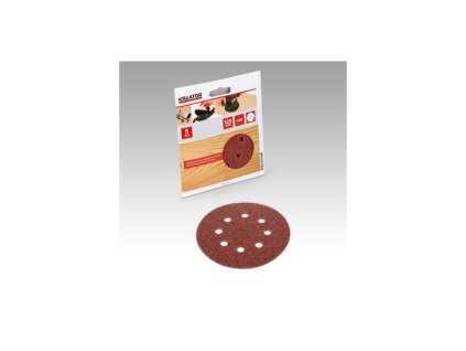 KRT230507 5X Brusný papír 125mm G120 KREATOR