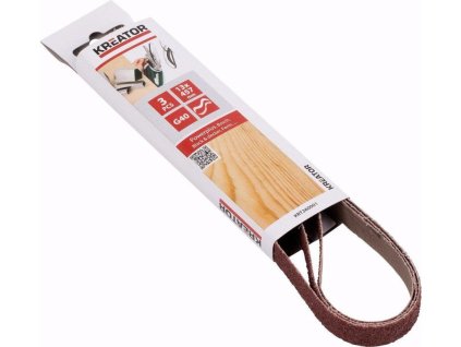 KRT260001 3x Brusný pás 13 x 457mm G40 KREATOR