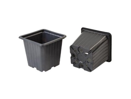 Květináč na sazenice, čtverec 8x8x8cm