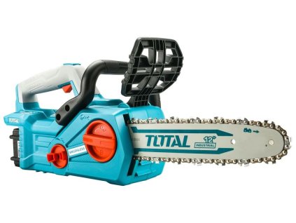 Aku řetězová pila 900W, BRUSHLESS, 20V Li-ion, 4.0Ah (2x), nabíječka, 30cm TOTAL