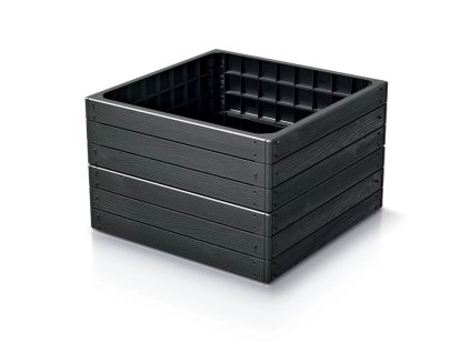 Vyvýšený záhon 756x250mm, hnědý BASE WOODY