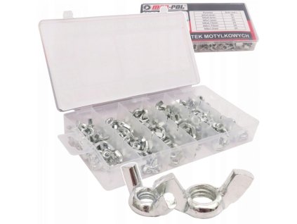 Motýlková matice, sada 150ks MAR-POL