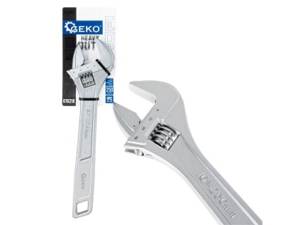Nastavitelný švédský klíč 10", 0–34 mm - GEKO
