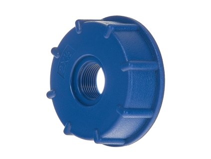 Redukce pro IBC kontejner, vnitřní závit S60×6/vnitřní závit pro kohoutek 1/2" - GEKO