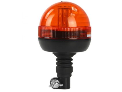 Výstražný maják, světlo oranžové 12-24V 8W 40 LED MAR-POL