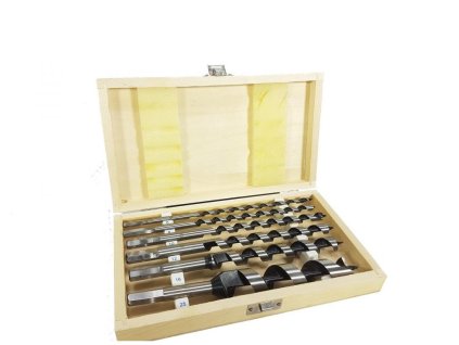 Vrtáky hadovité do dřeva 6-25mm, 230mm, sada 6ks MAR-POL