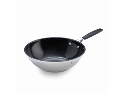 MASTERPRO Pánev WOK s nepřilnavým povrchem SMART 28 cm stříbrná BGEU-3770