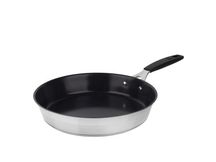 MASTERPRO Pánev s nepřilnavým povrchem SMART 28cm nerez BGEU-4319