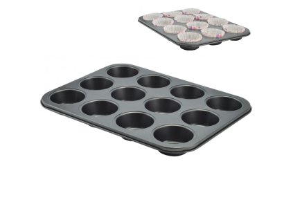 Forma na muffiny 12ks nepřilnavá  PERFECT