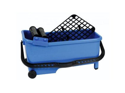 Kbelík obkladačský, 16 l, mřížka + váleček + kolečka, KUBALA ENPRO