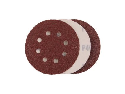 Papír brusný výsek 125 mm/P120, suchý zip, 3 ks, ENPRO