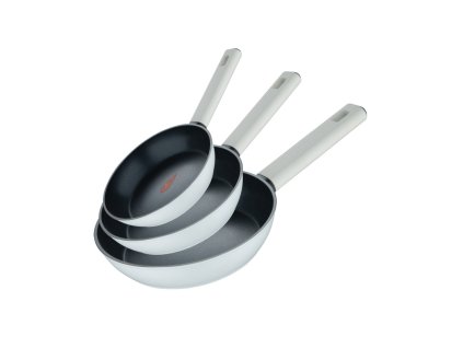 BERGNER Sada pánví s nepřilnavým povrchem LINES 20, 24, 28 cm BG-56096-GY