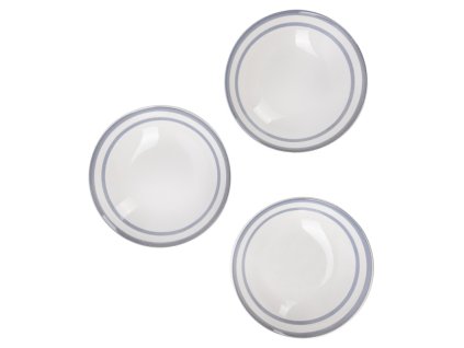 SAN IGNACIO Talíř hluboký sada 3 ks NOIA 20 cm BGEU-6206