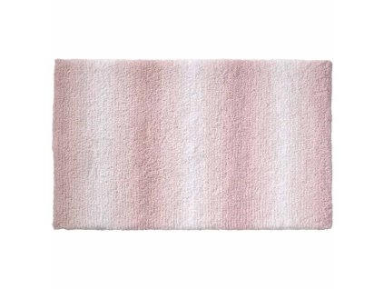 KELA Koupelnová předložka Ombre 80x50 cm polyester starorůžová KL-23565