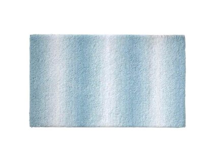 KELA Koupelnová předložka Ombre 80x50 cm polyester modrá KL-23569