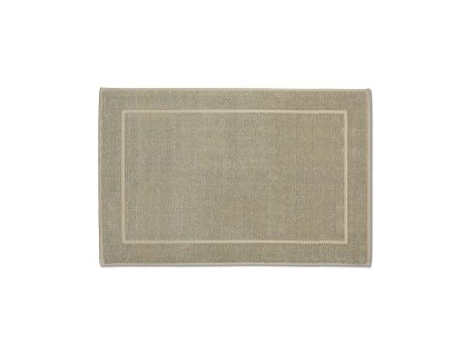 KELA Koupelnová předložka LAVINIA 100% biobavlna béžová 60x100 cm KL-23912