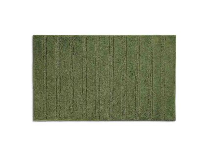 KELA Koupelnová předložka Megan 100% bavlna mechově zelená 80,0x50,0x1,6cm KL-24705