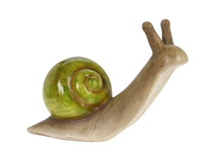 PROGARDEN Zahradní dekorace šnek 30 cm zelená KO-095202180zele