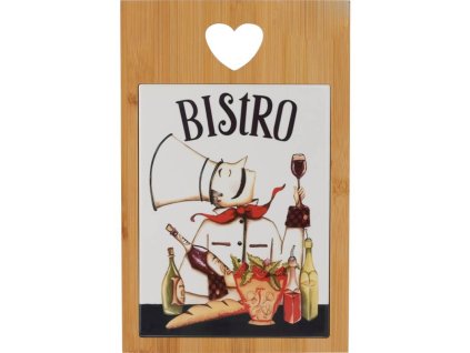 EXCELLENT Sevírovací prkénko s keramickou kachlí BISTRO KO-280000130bist