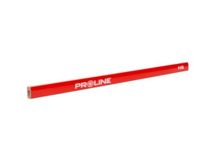 Tužka tesařská HB, sada 2 ks, červený lak, PROLINE, PROFIX