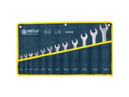 Klíče otevřené oboustranné 12 ks, 6 - 32 mm, PROLINE, PROFIX