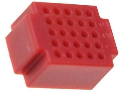 Nepájivé kontaktní pole ZY-25 25p červené