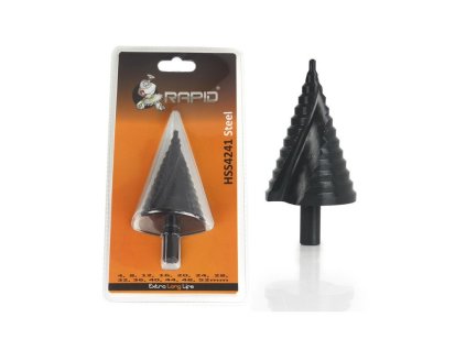 Stupňovitý vrták se spirálou 4-52mm RAPID