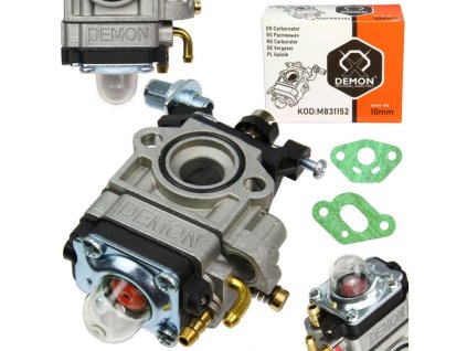 Náhradní karburátor do motorové kosy, malý otvor 10mm, 19-38ccm