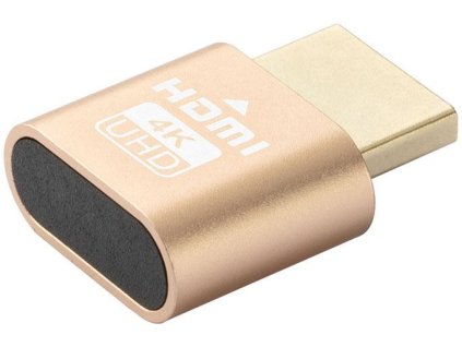 HDMI Dummy Plug - emulátor připojeného monitoru