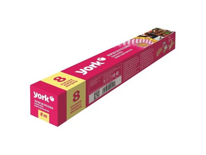 Papír na pečení YORK 8 m v kartónu