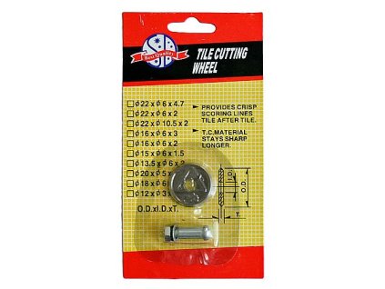 Kolečko k řezač. obkladu MW222, 22x6mm