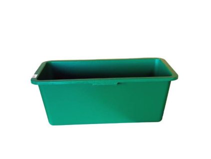 Nádoba plastová obdélníková, 60 l, zelená