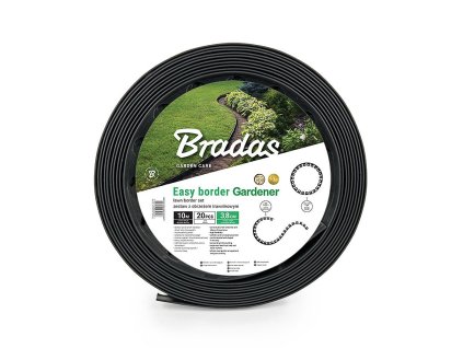 Travní lem Easy Border sada, 50mm, 10m, černý