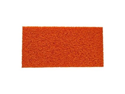 Náhradní povrch houba hrubá, 280 x 140 x 18 mm, oranžová
