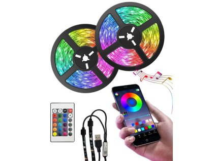 Smart RGB LED pásek 2ks x 2m Trixline, TR-48W