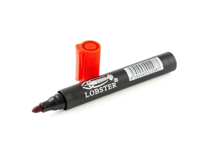 Značkovač permanentní červený