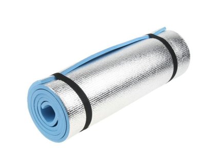 Turistická karimatka s hliníkovou fólií, 195×50×0,8 cm