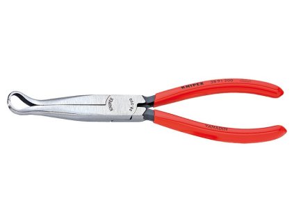 Zahnuté půlkulaté kleště 200 mm Knipex pro mechaniky - 3891200
