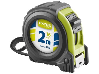 Metr svinovací 2m, šířka pásku 16mm, II. tř. př., EXTOL CRAFT