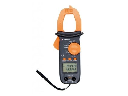 Digitální klešťový multimetr, s měřícími kabely - VICTOR 606