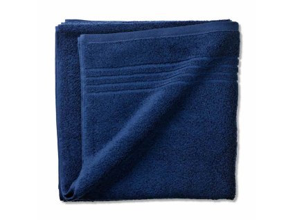 KELA Osuška Leonora 100% bavlna prémiová tmavě modrá 70x140cm KL-23471
